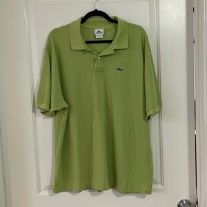 Lacoste Men’s Green Polo - Size 3XL